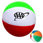 16 Multi-Colored Beach Ball