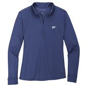 Port Authority Ladies Silk Touch Performance Long Sleeve Polo