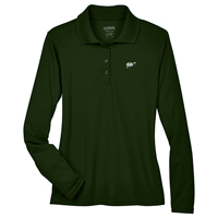 A5478 - Ladies' Pinnacle Performance Long-Sleeve Pique Polo - thumbnail