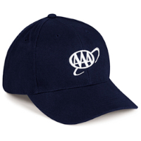 NAVY BRUSHED TWILL CAP