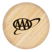 FSC 100% Bamboo Compact Mirror/Brush