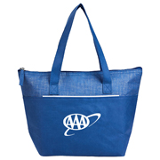 Mist Recycled 9-Can Non-Woven Tote Cooler