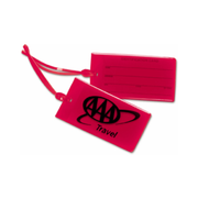 AAA TRAVEL RED LUGGAGE TAG-25 PK