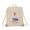 DCI1121 - Recycled Cotton Drawstring Bag - thumbnail