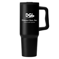 DCI347 - Polar - 40 oz. Stainless Steel Tumbler with Plastic Liner and Straw