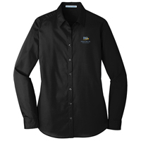 DCI321 - Port Authority Ladies Long Sleeve Carefree Poplin Shirt - thumbnail