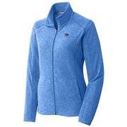 DCI302 - Port Authority Ladies Heather Microfleece Full-Zip Jacket - thumbnail