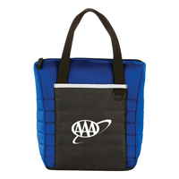 A3144 - Quilted 12-Can Lunch Cooler - thumbnail