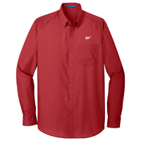 Port Authority Long Sleeve Carefree Poplin Shirt