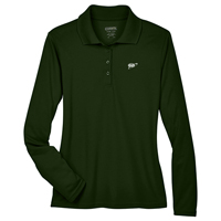 Ladies' Pinnacle Performance Long-Sleeve Pique Polo