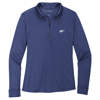 Port Authority Ladies Silk Touch Performance Long Sleeve Polo
