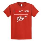 11398 - I Love My Job Tshirt - Red - thumbnail