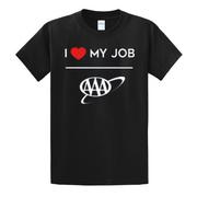 11399 - I Love My Job Tshirt - Black - thumbnail