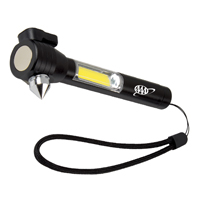 Safety Tool with COB Flashlight