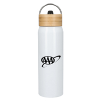 Billy 26oz ECO Aluminum Bottle w/ FSC Bamboo Lid