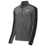 Sport-Tek PosiCharge Electric Heather Colorblock 1/4-Zip Pullover