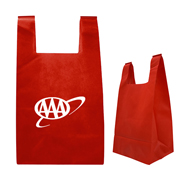 Reusable T-Shirt Style Non-Woven Tote Bag